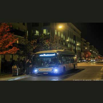 photo 41 de nuit lignes régulières et Noctiliens