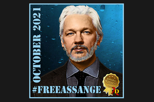 Octobre 2021 Libérez Julian Assange