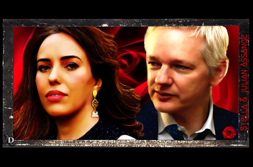 Stella et Julian Assange