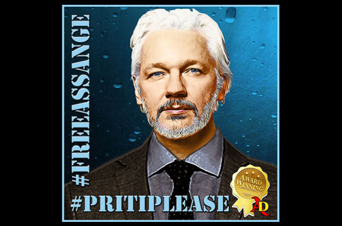 Priti Patel Libérez Julian Assange