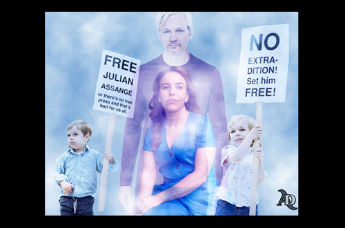 Libérez Julian Assange, pas d'extradition
