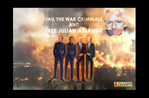 Emprisonnez les criminels et libérez Julian Assange