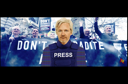 N'extradez pas Julian Assange, liberté de la Presse