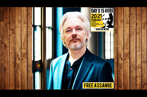 Day X is here Free Julian Assange