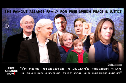 The famous Assange Family