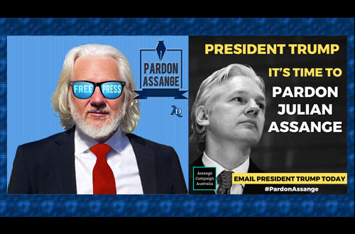 President Trump, it's time to pardon Julian Assange.