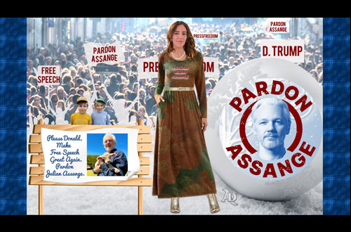 Please Donald make free speech great again. Pardon Assange