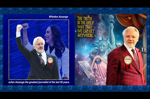 The Truth is the only way that we can get anywhere - Julian Assange