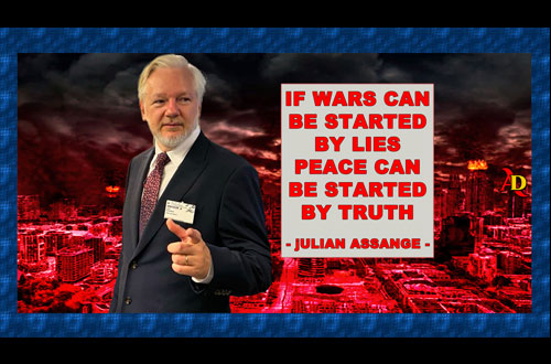 If wars can be started by lies, Peace can be started by Truth