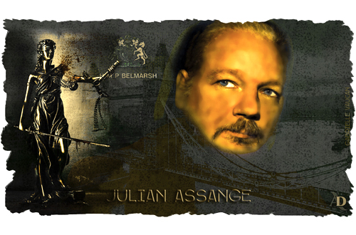 Julian Assange à Belmarsh UK