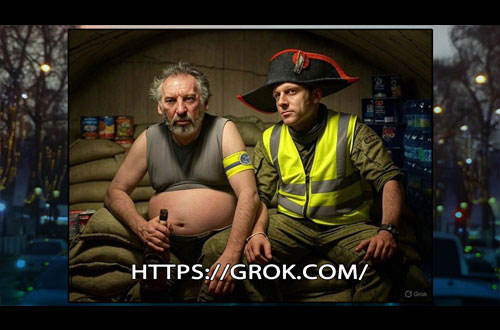 Petit Napoléon Manu et son serviteur Fanfan.