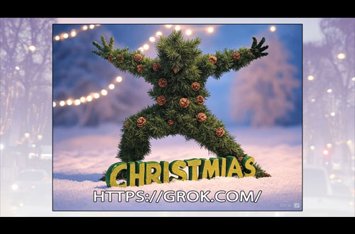 Christmas Bonhomme en pin