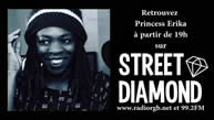 Princess Erika sur Radio street Diamond 99,2 FM